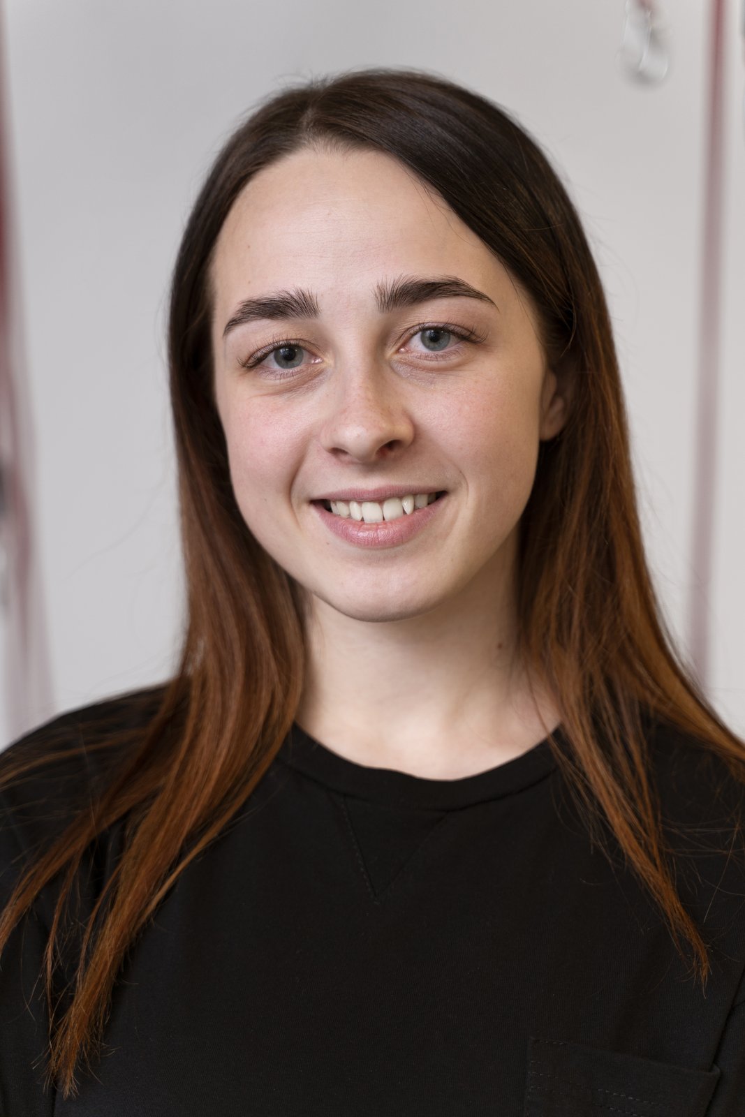 Young woman with a kind, gentle smile