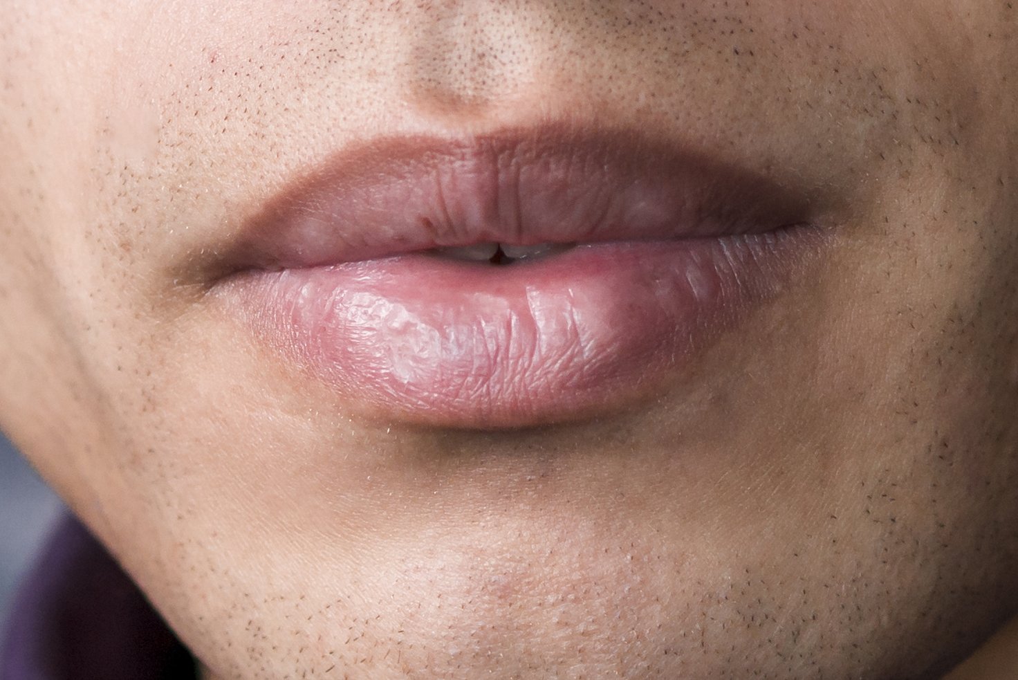 Close-up of a pair of lips